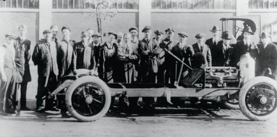 1919 duesenberg early chassis and entire crew