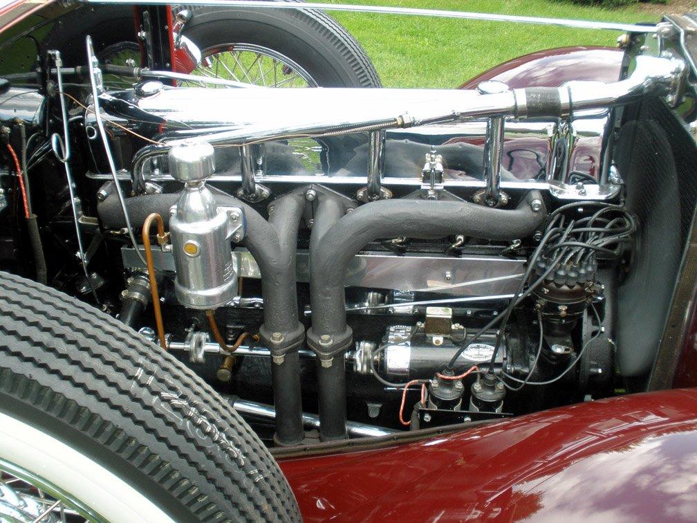 1929 moteur vertical eight