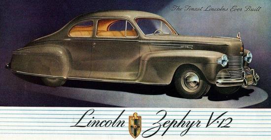 1942 lincoln zephyr club coupe