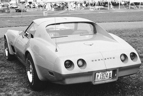 1974 corvette rear