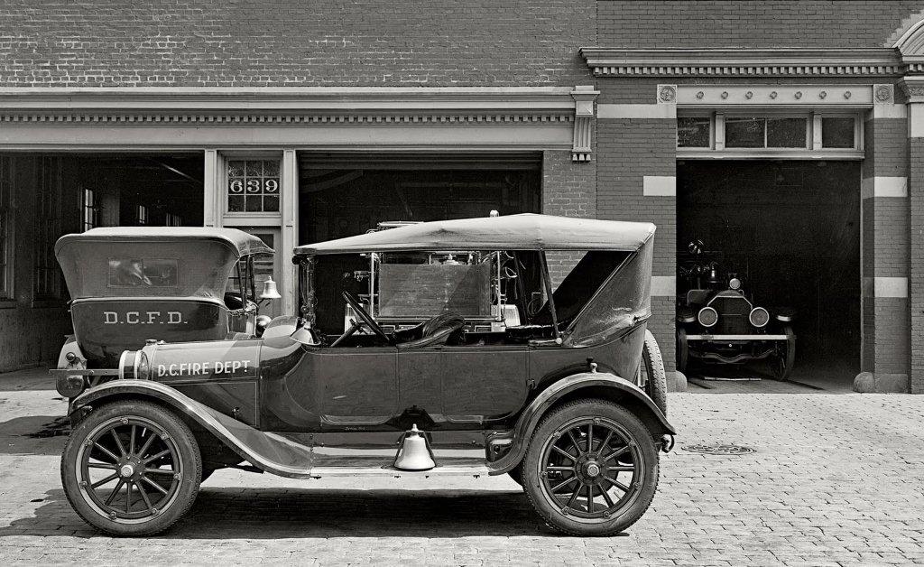 1922 touring car du chef des pompiers de washington dc