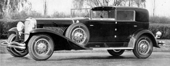 1930 duesenberg town cabriolet copie