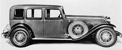 1930 gardner model 136 front wheel drive 4 door sedan