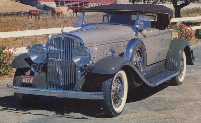 1932 franklin v12 super merrimac phaeton
