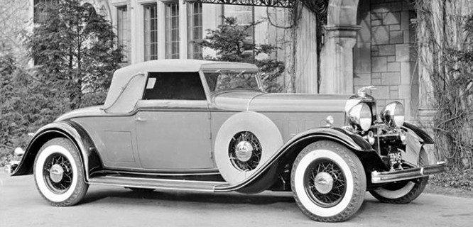 1932 lincoln kb lebaron roadster