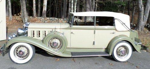 1933 chrysler cq imperial convertible sedan