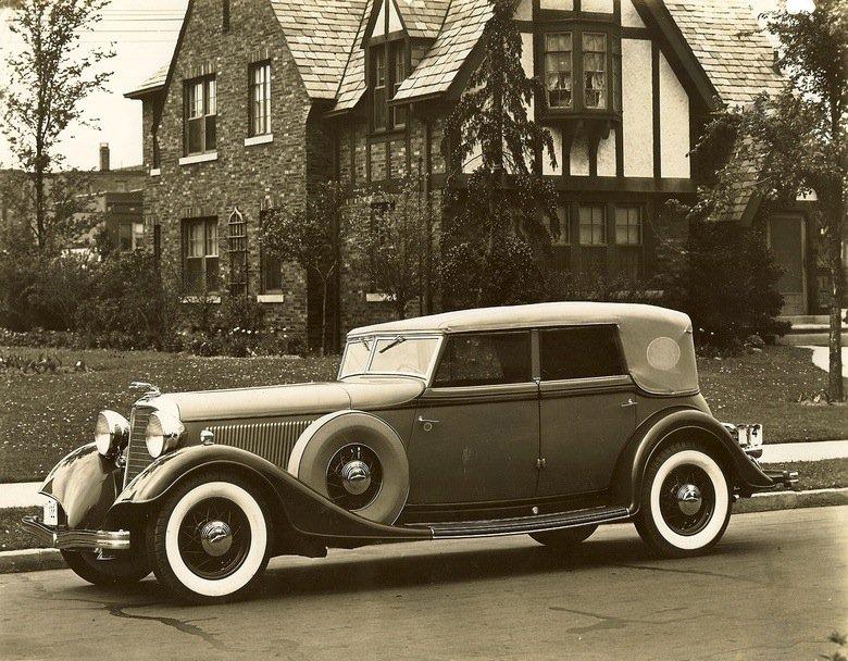 1933 lincoln kb convertible sedan
