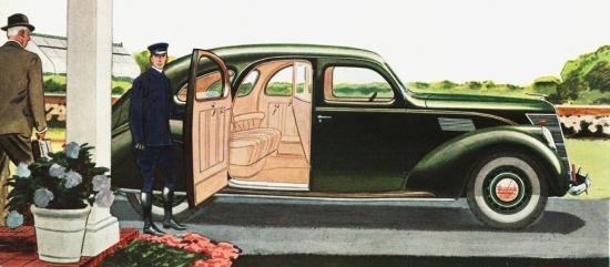 1937 lincoln zephyr town limousine