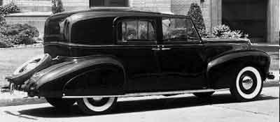 1940 lincoln zephyr brunn town car