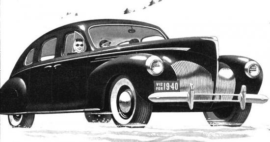 1940 lincoln zephyr sedan