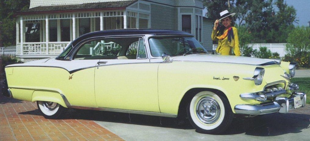 1955 dodge custom royal lancer hardtop coupe 1