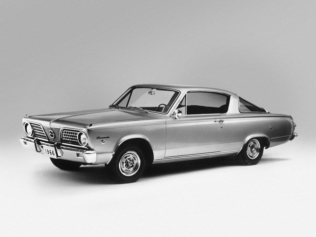 1966 barracuda avant gauche